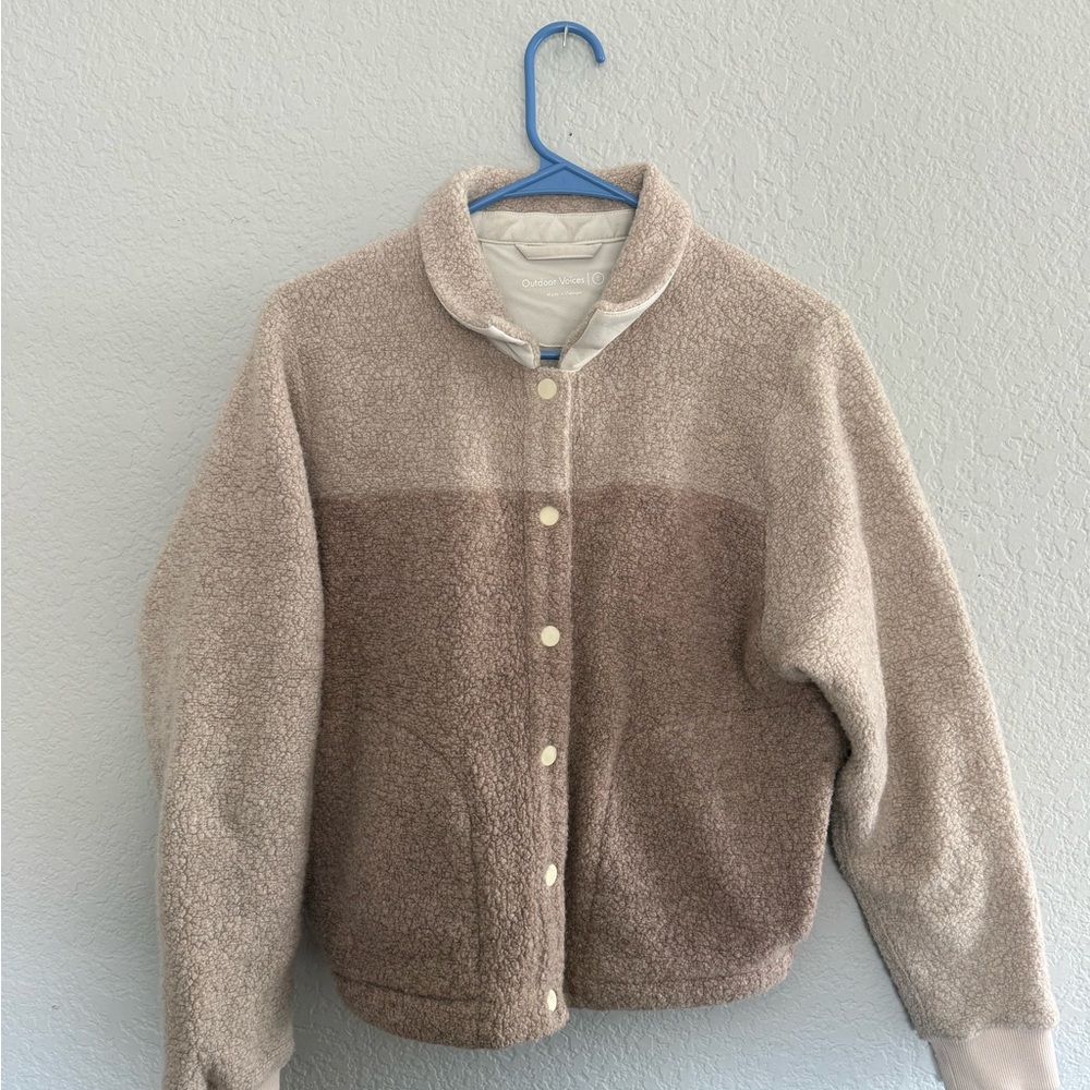 Outdoor Voices Mega Fleece Wool Jacket Women’s
